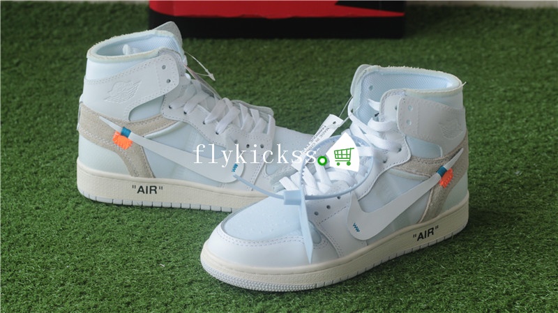 Off White x Nike Air Jordan 1 White GS